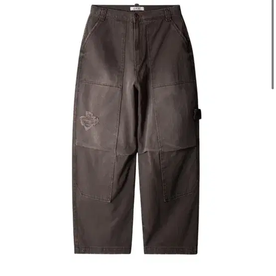 Etce 가드너팬츠 브라운 WASHED GARDENER PANTS