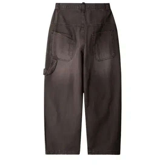 Etce 가드너팬츠 브라운 WASHED GARDENER PANTS