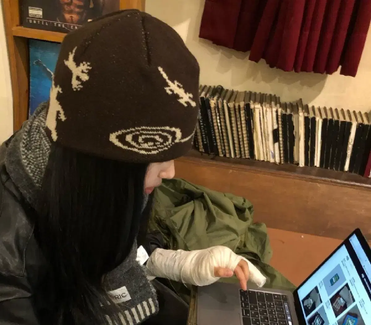 마스컴퍼니 Fossil beanie