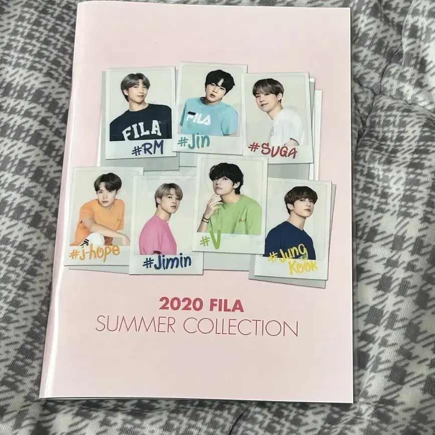 방탄소년단 2020 FILA(휠라) 여름 컬렉션 미니 사진집