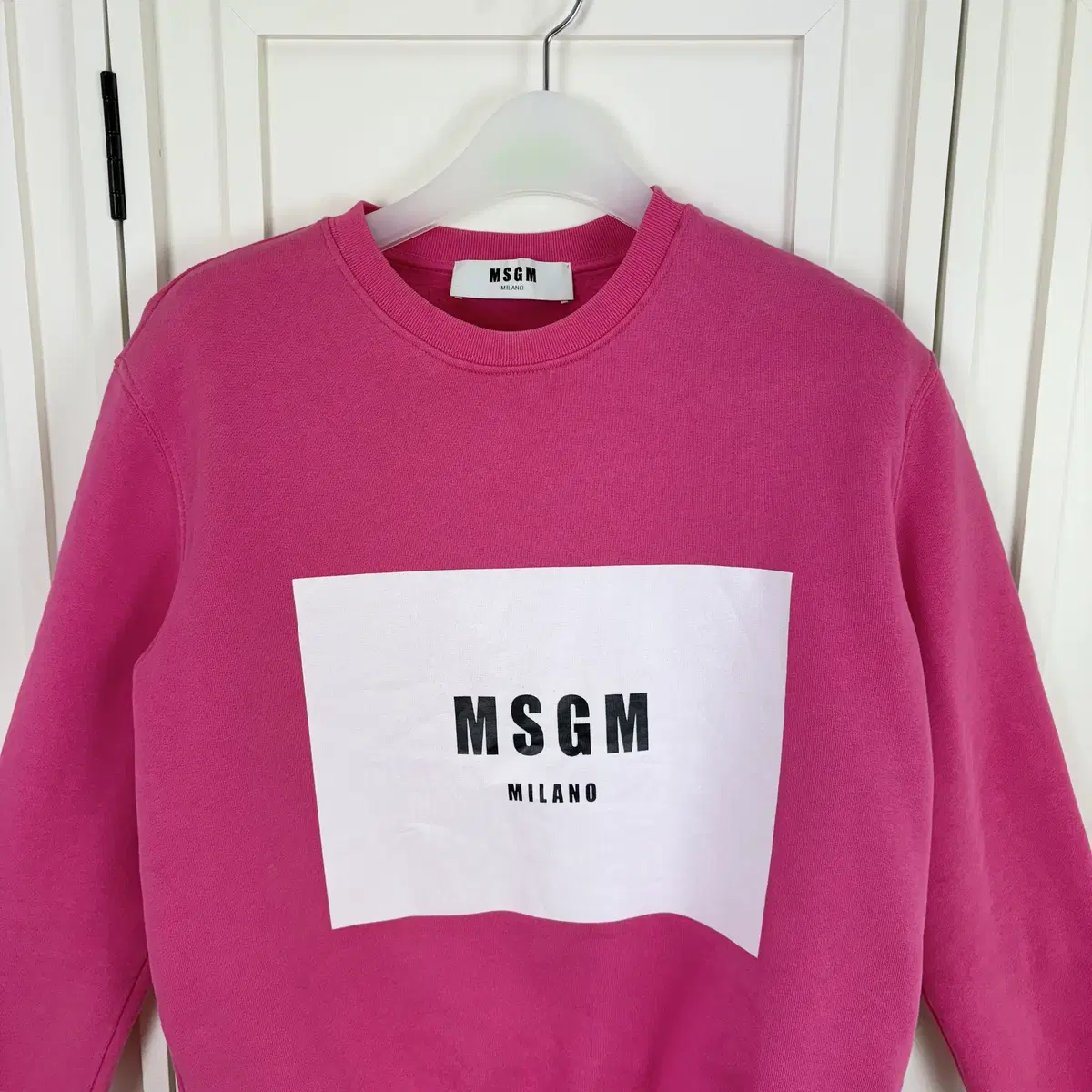 [M]MSGM 핑크 맨투맨 CK8686