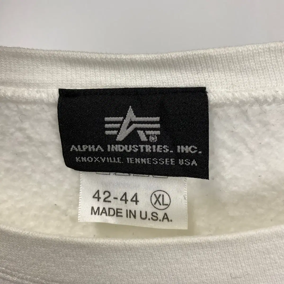 빈티지 ALPHA INDUSTRIES made in USA 스웻셔츠