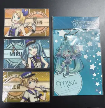 하츠네 미쿠 니와코 보컬로이드 아크릴 키링