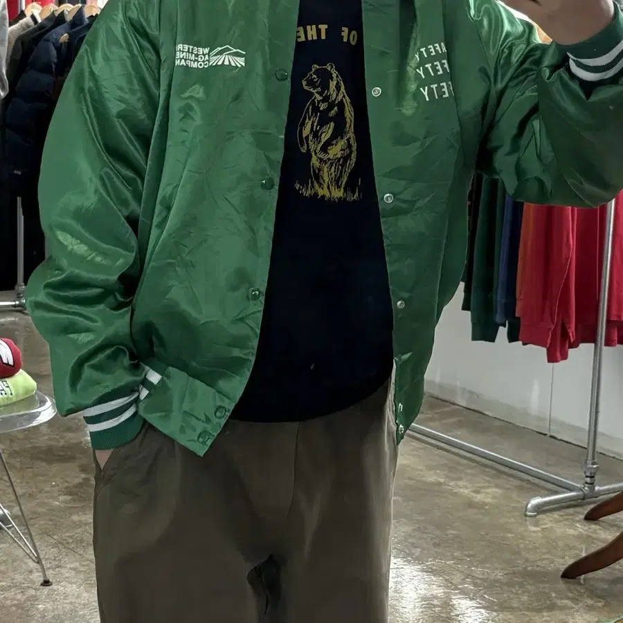 U.S.A SAFETY varsity jacket