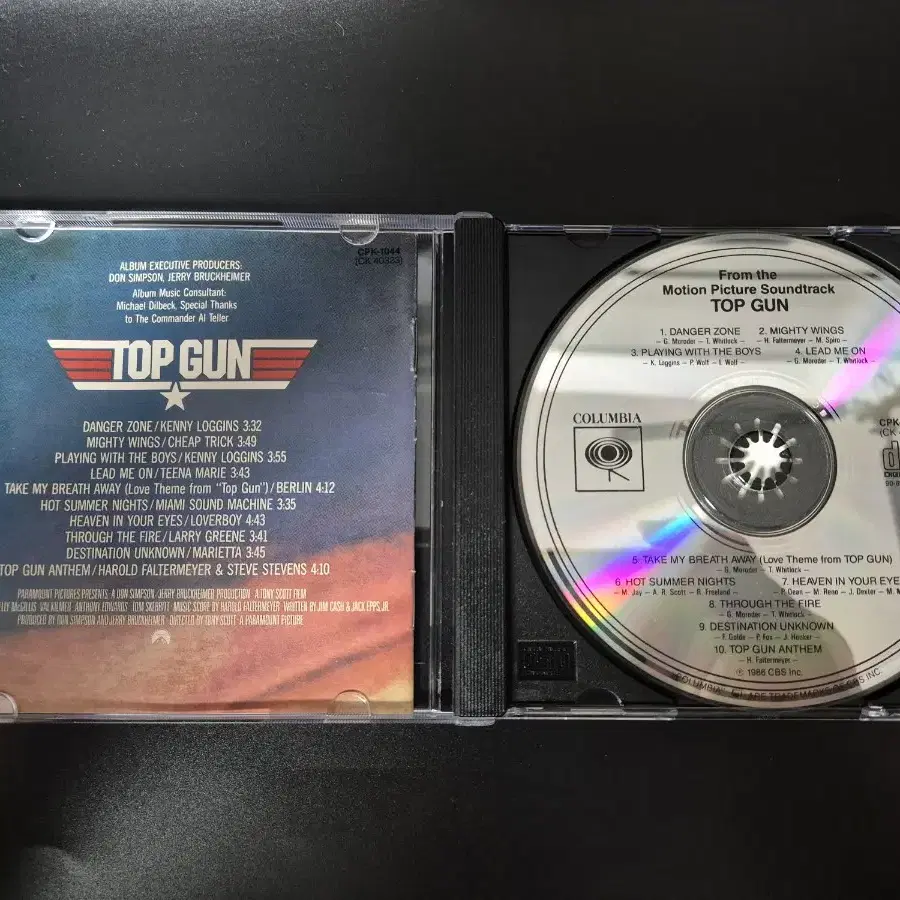 탑건 TOP GUN OST CD