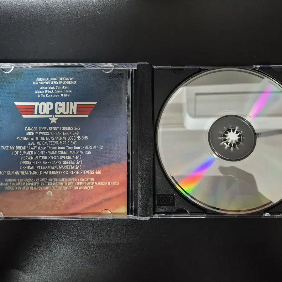 탑건 TOP GUN OST CD