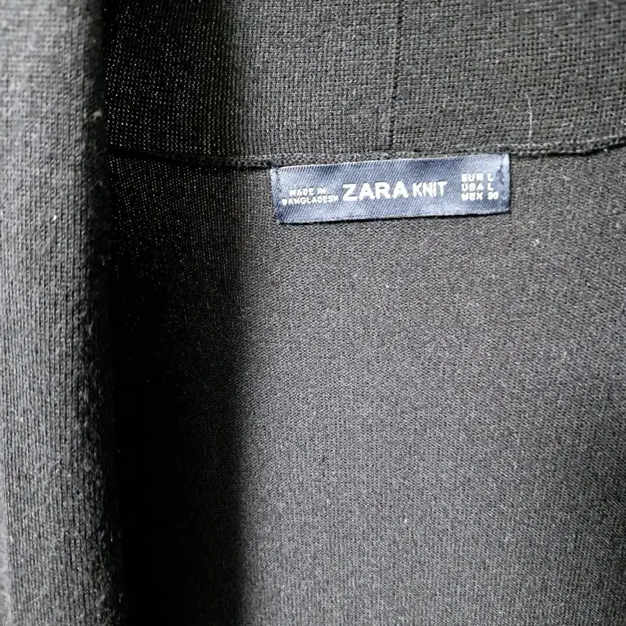 ZARA 비스코스 랩스타일  롱 가디건