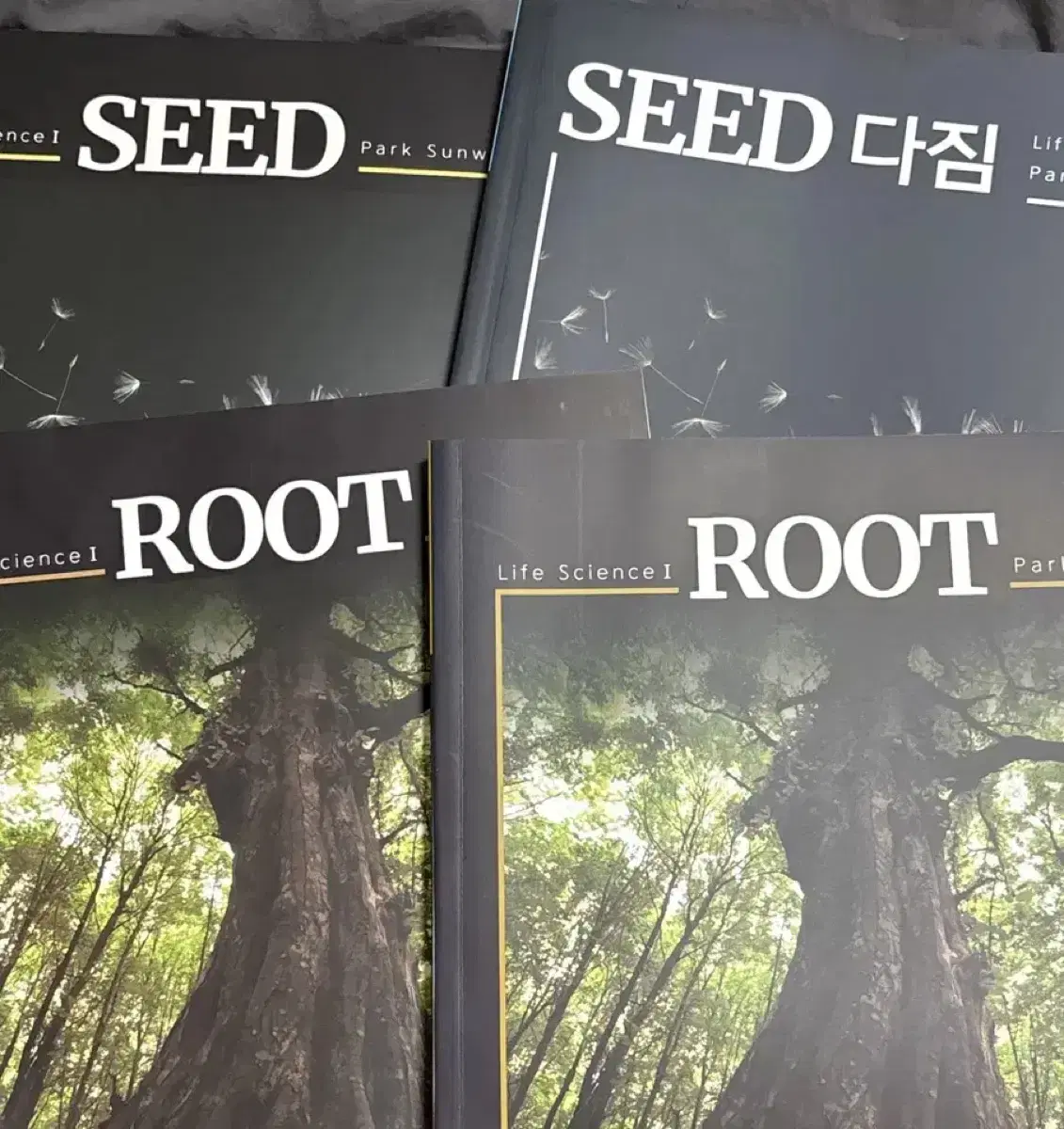 대성 박선우 SEED1,2,다짐+ROOT 1,2,3 판매합니다