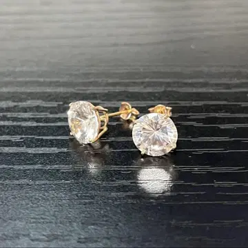 AVALANCHE 아발란치 14K 로즈 골드 스터드 귀걸이 8mm