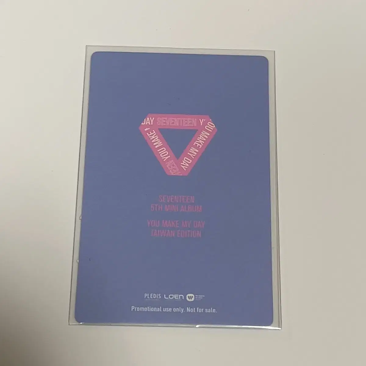 세븐틴 디에잇 포카 YMMD Taiwan edition