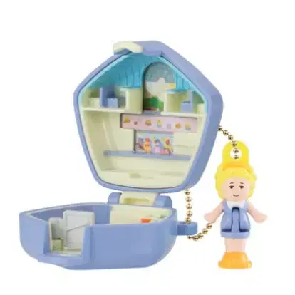 폴리포켓 미니어쳐 가챠 Polly Pocket 보라색 미개봉 새제품