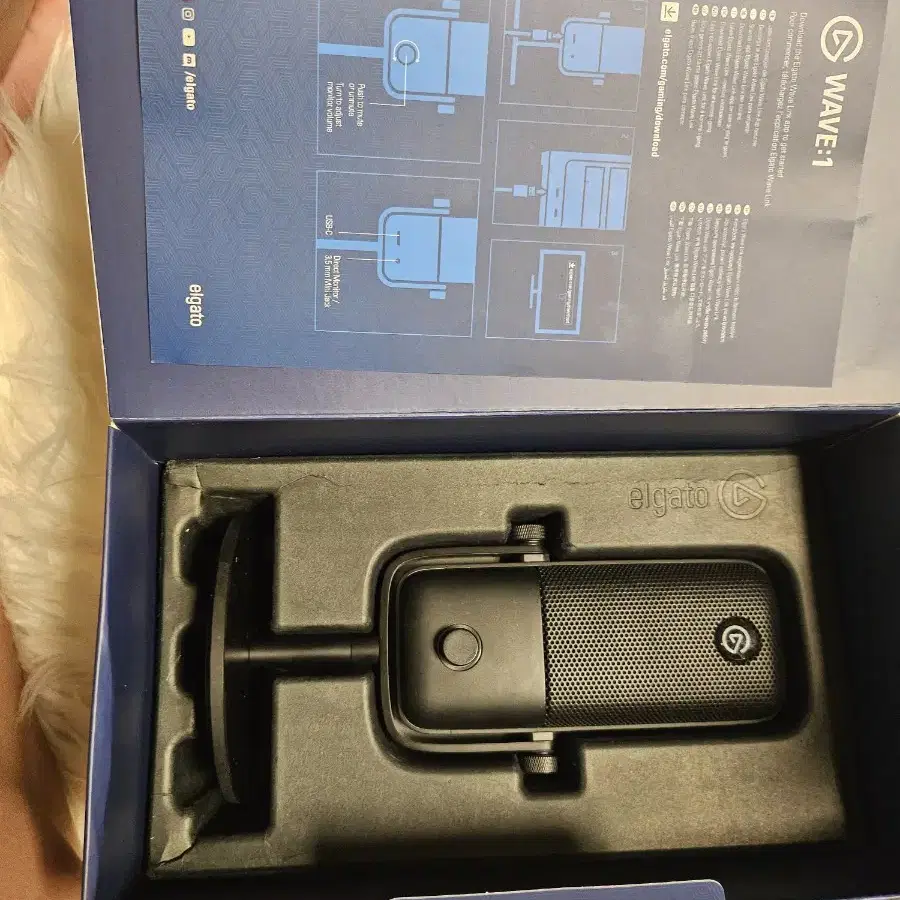 elgato 프리미엄 USB 콘덴서 마이크 웨이브1