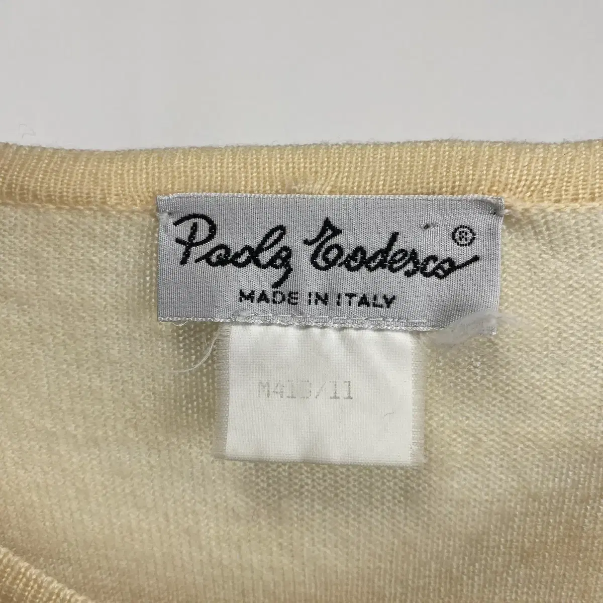 빈티지 pady godesca made in italy 아가일 가디건