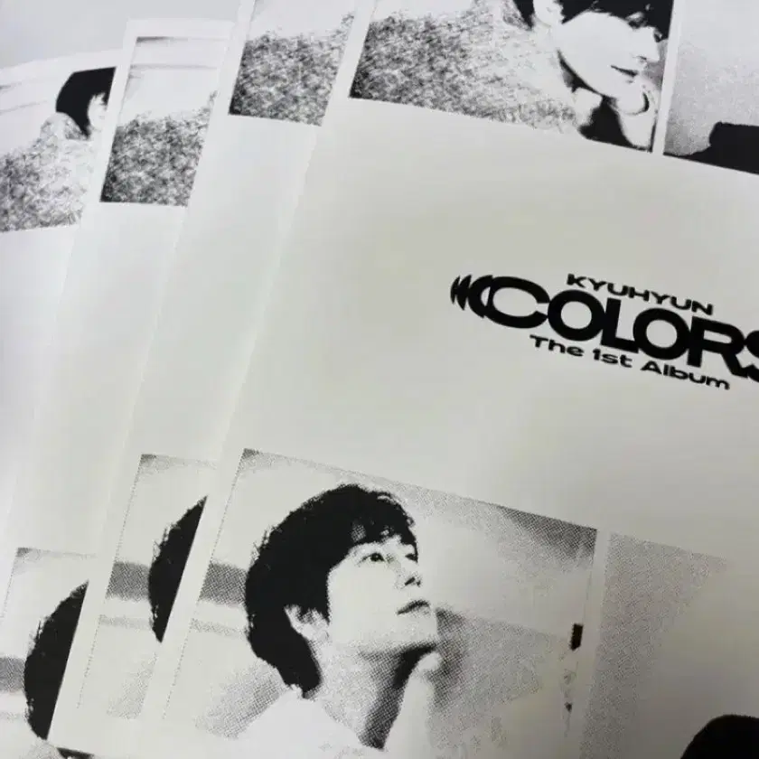 슈퍼주니어 규현 colors 포토북 앨범