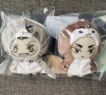 세가 럭키 쿠지 하이큐 라스트 럭키상 봉제 인형 나무토끼 빨간색 갈대