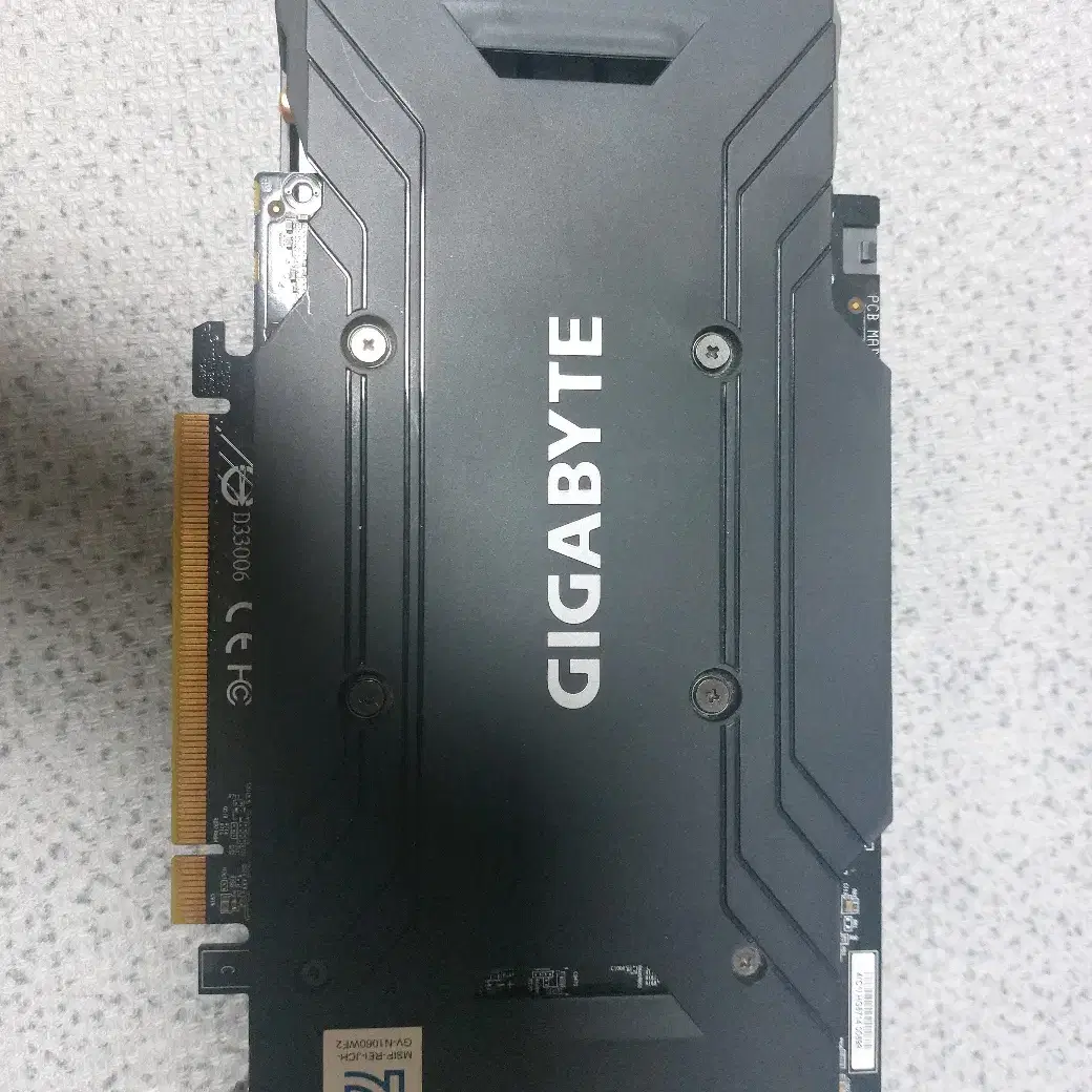 기가바이트 gtx1060 3g 그래픽카드 팝니다.