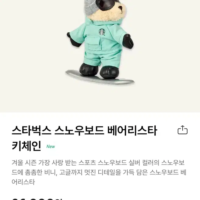 판매 스타벅스 보드 키링