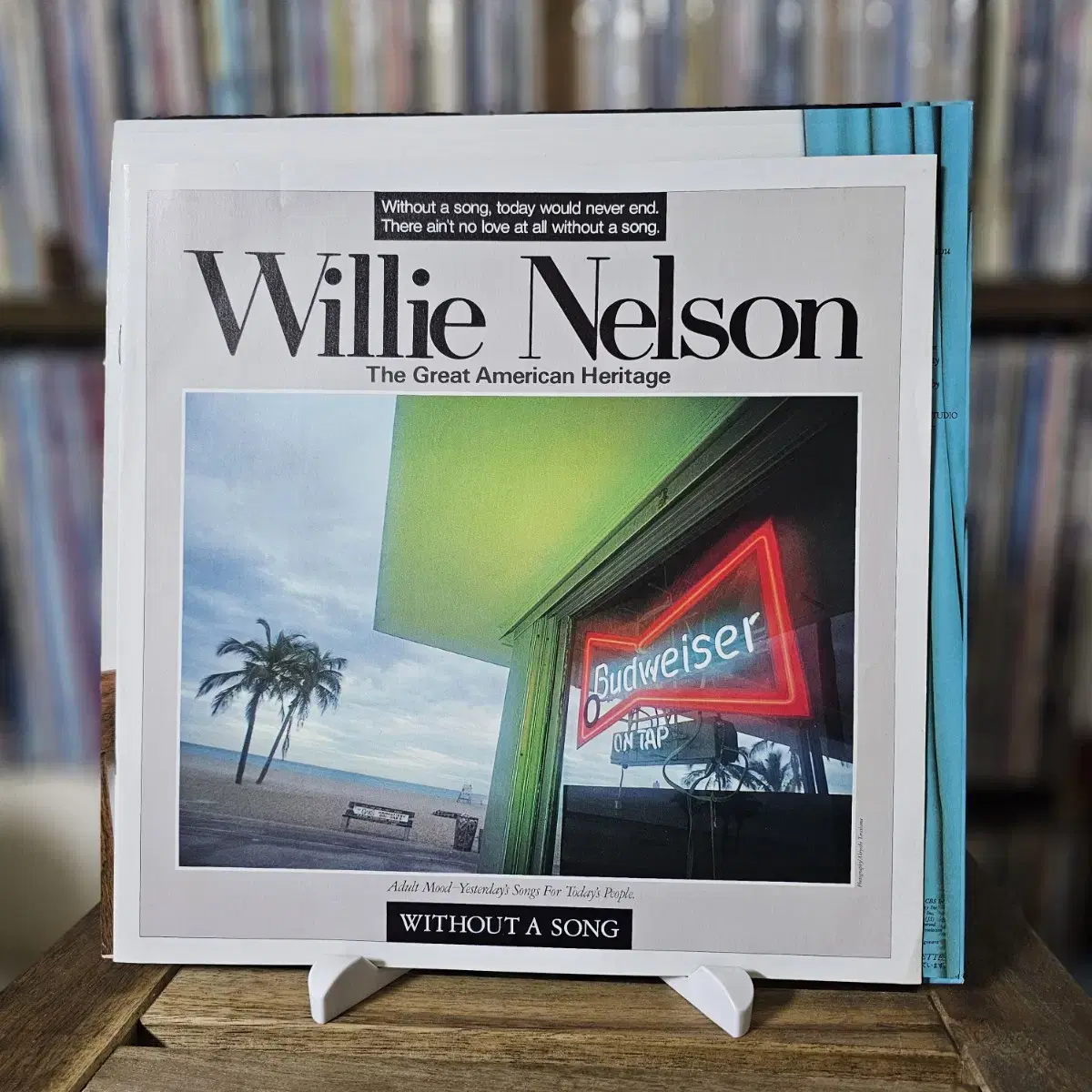 Willie Nelson - Without A Song LP