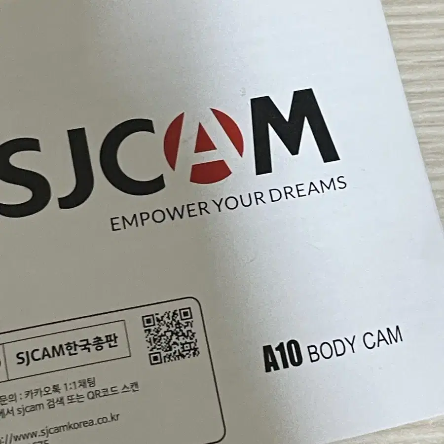 SJCAM A10 KR WIFI 바디캠 액션캠