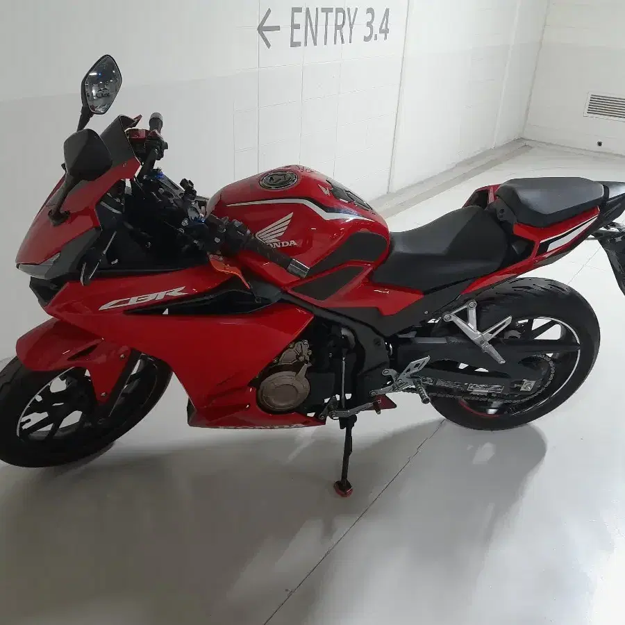 cbr500r 20년식 레드 3만km