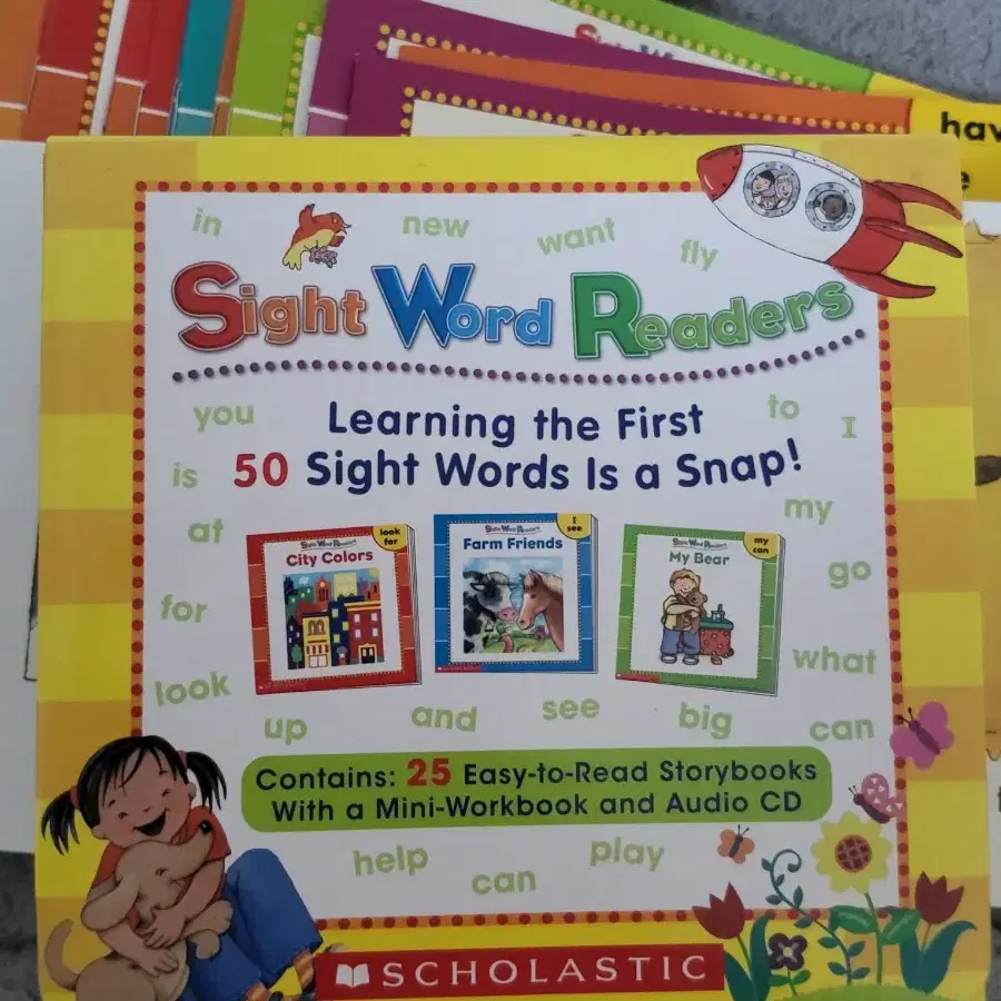 스콜라스틱 sight word readers 25권 세트