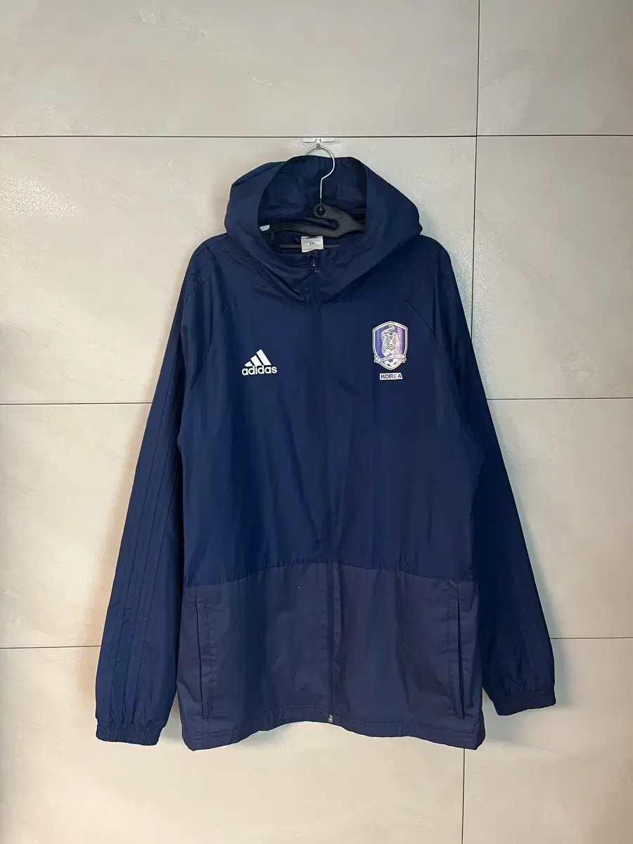 아디다스 KFA 한국 국대 바람막이 (2XL size)