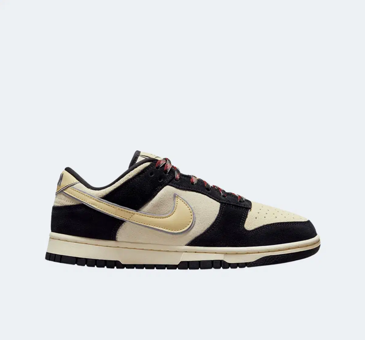 (W) Nike Dunk Low LX Black Suede