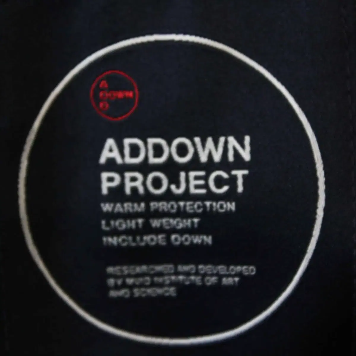 W-2976/ADDOWN PROJECT 정품 남성용 오리털 패딩 100