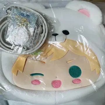 앙스타 백곰 가방 공중에