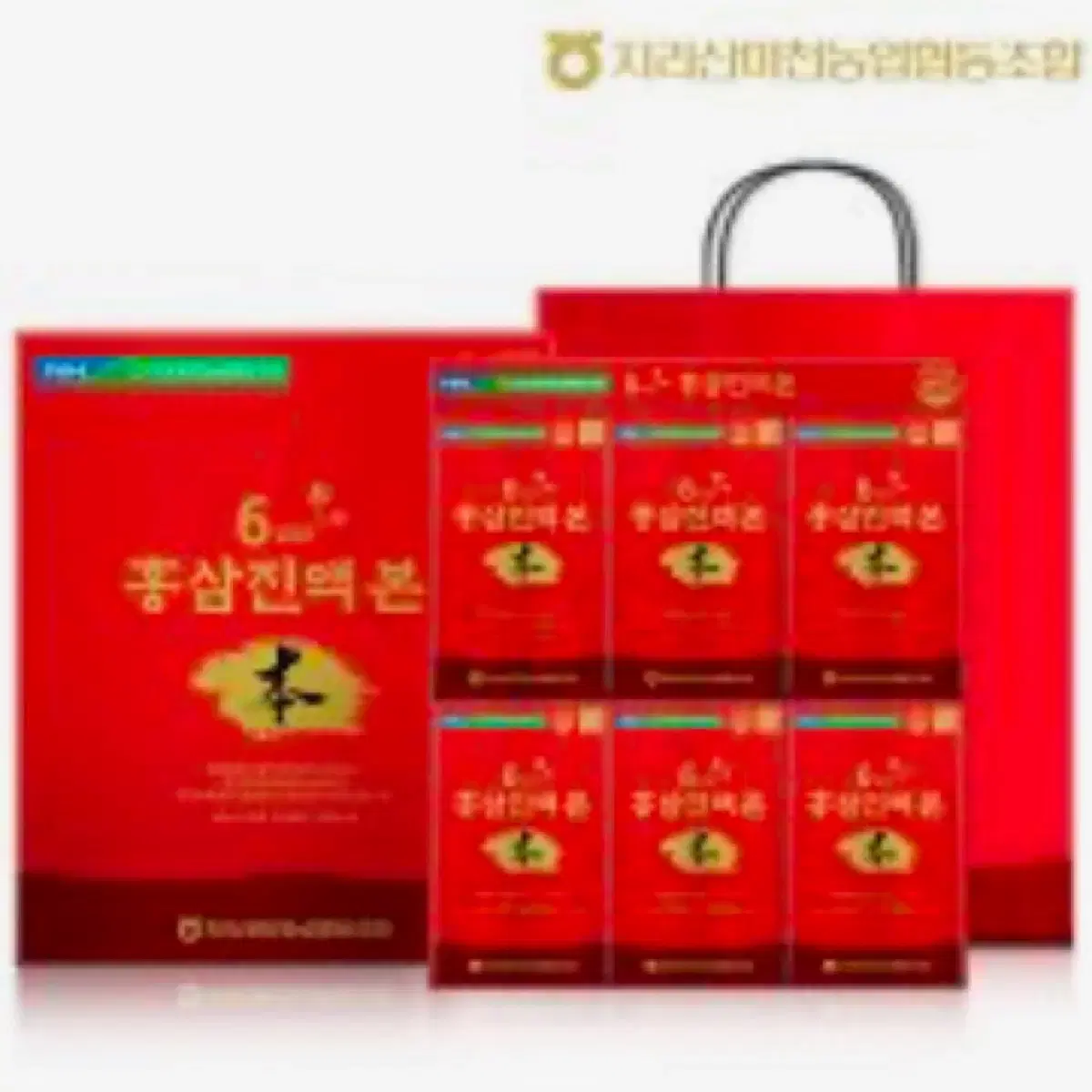 지리산마천농협 6년근 홍삼진액 30ml 선물세트