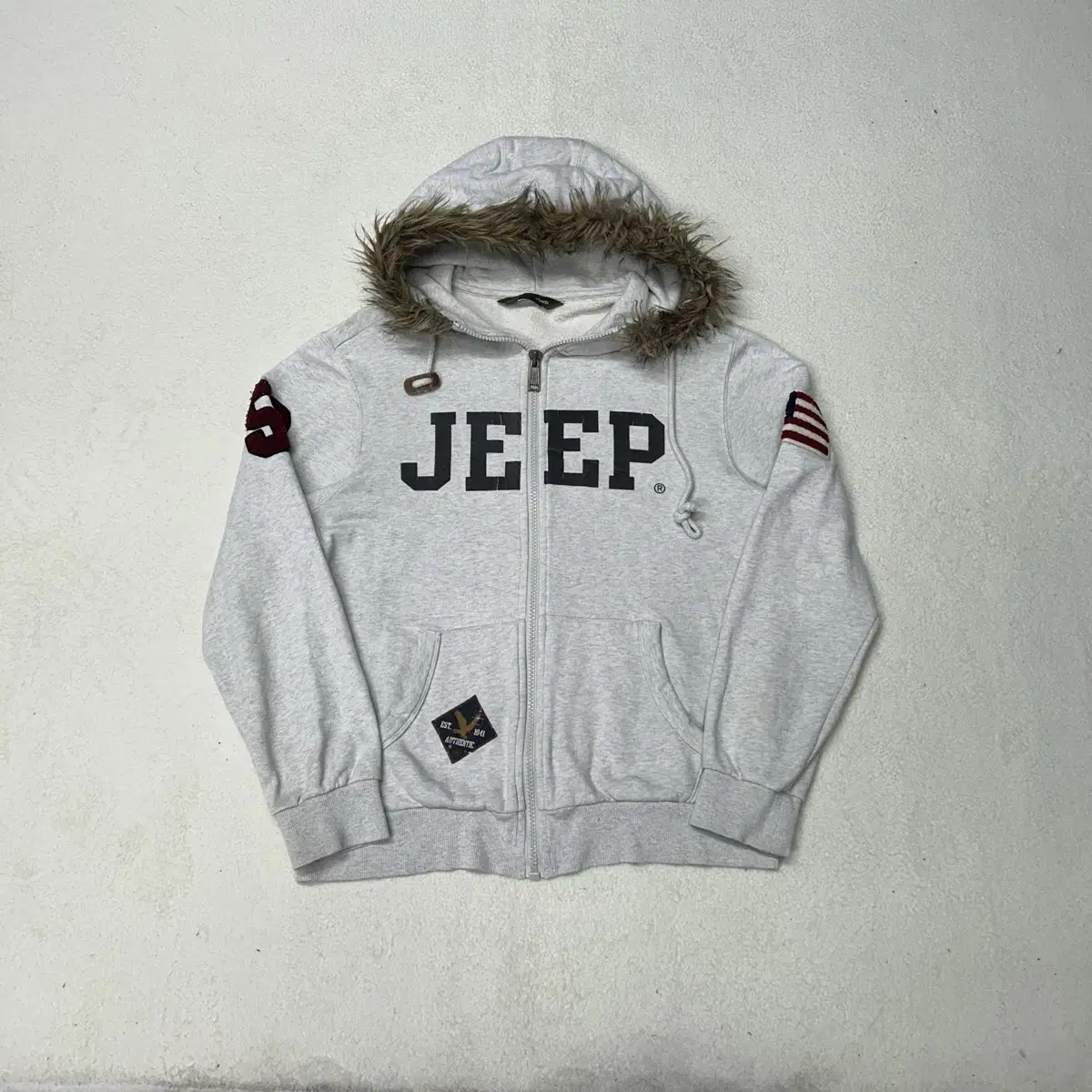 Jeep 울프죠 후드집업