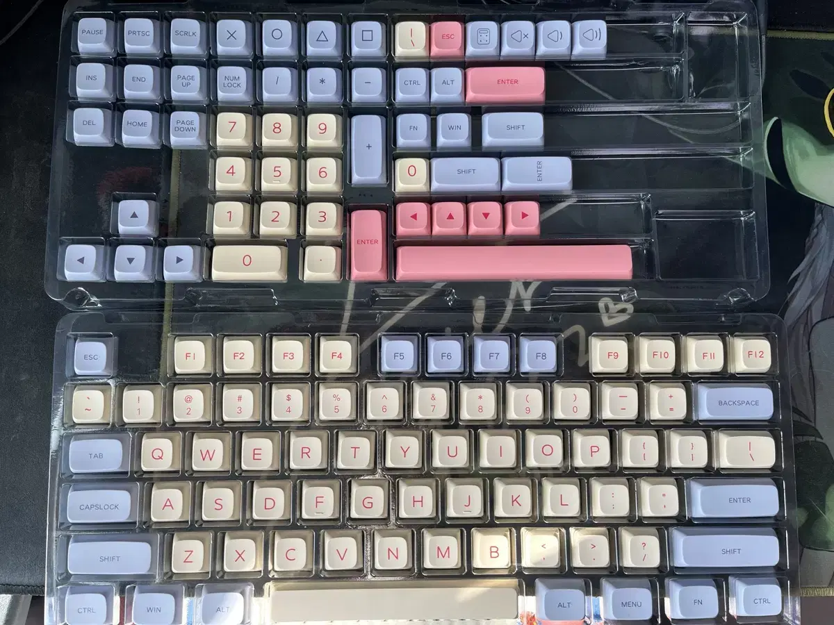 워키 XDA PBT 네온사인 키캡