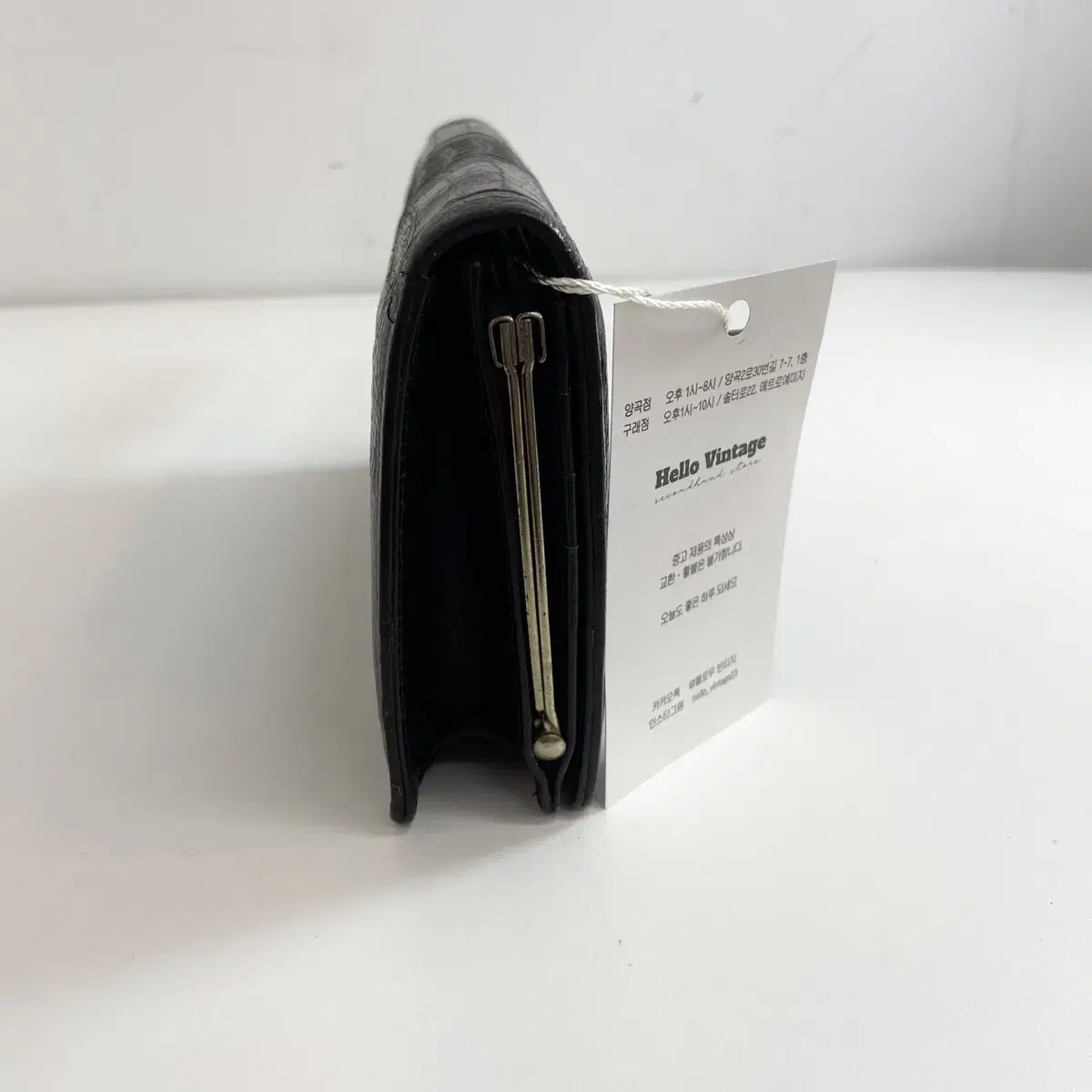 G.그래프 가죽 장지갑 G.Graph leather wallet