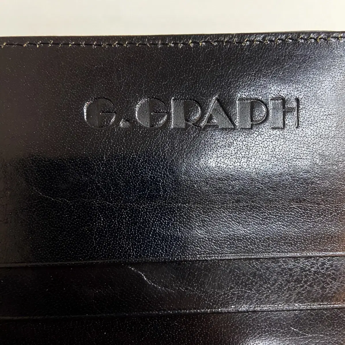 G.그래프 가죽 장지갑 G.Graph leather wallet