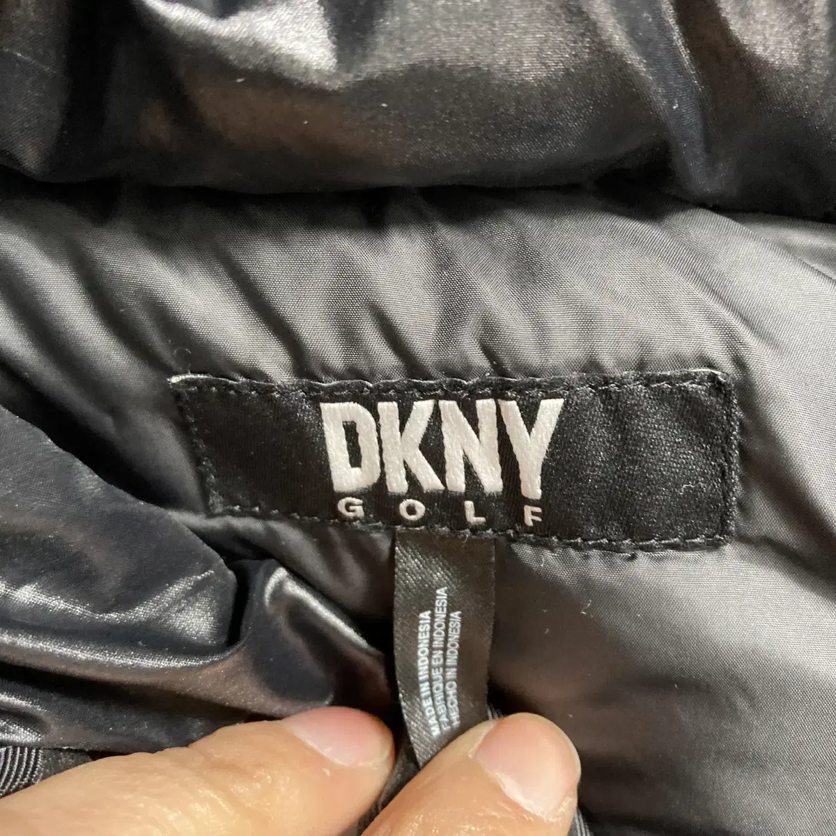 DKNY골프 여성 구스경량패딩 2022Y M 영구제