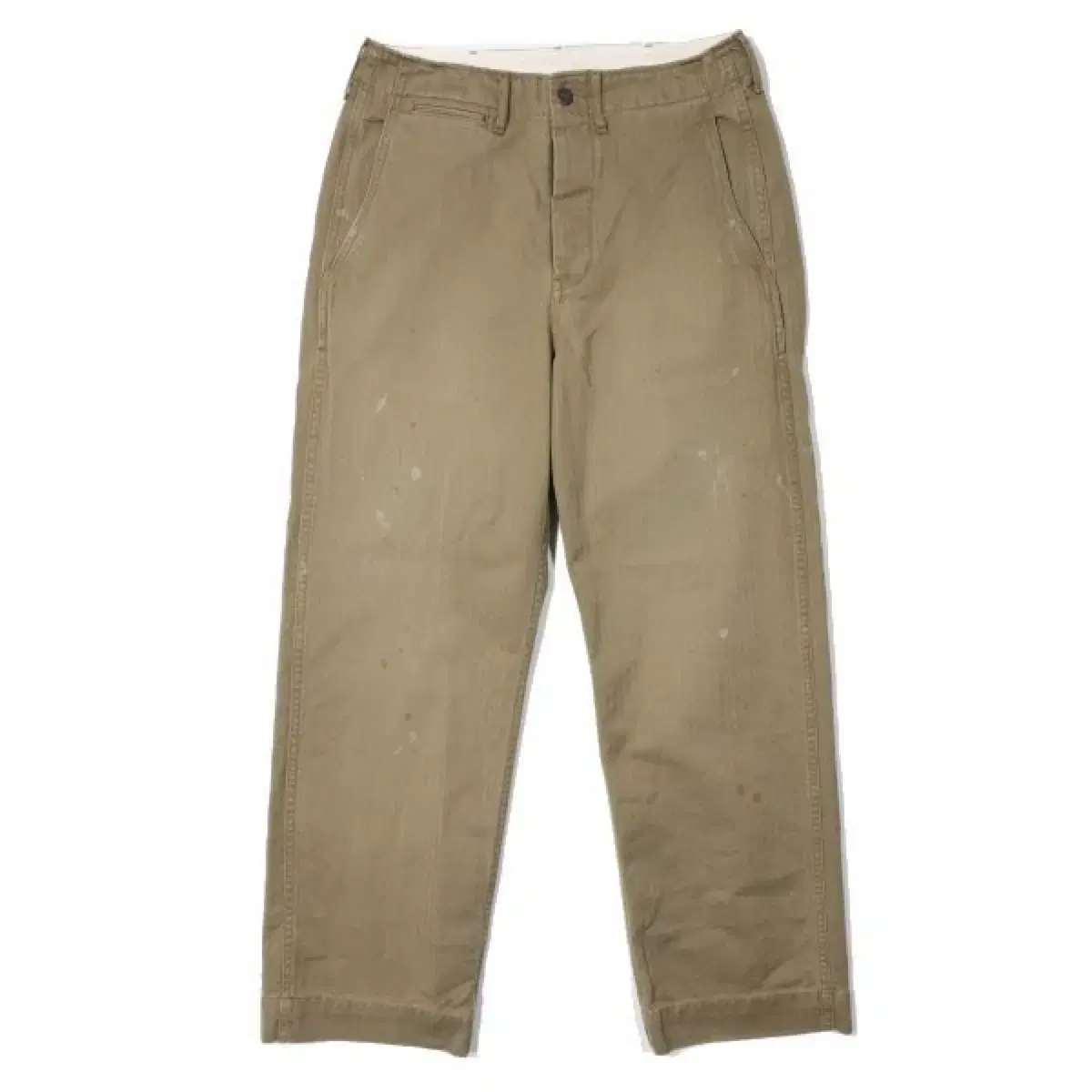 풀카운트 1201-24B O.D M-42 HBT Trousers