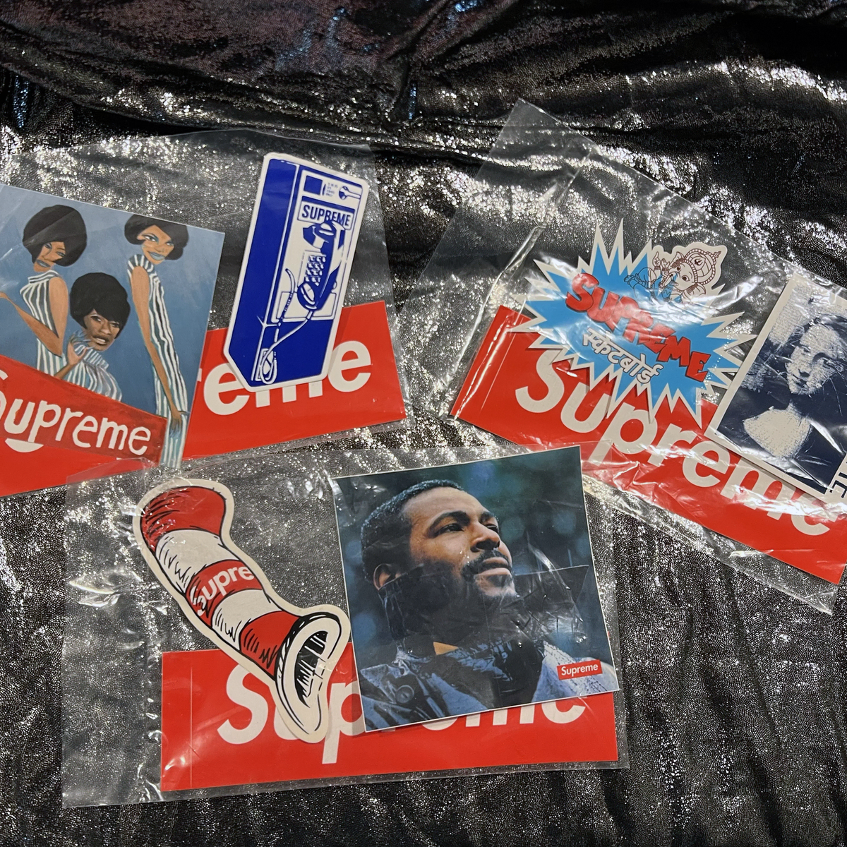 슈프림 스티커팩 3세트 일괄 | Supreme Sticker Pack