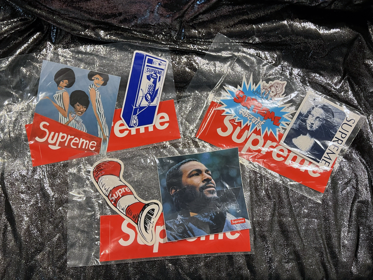 슈프림 스티커팩 3세트 일괄 | Supreme Sticker Pack