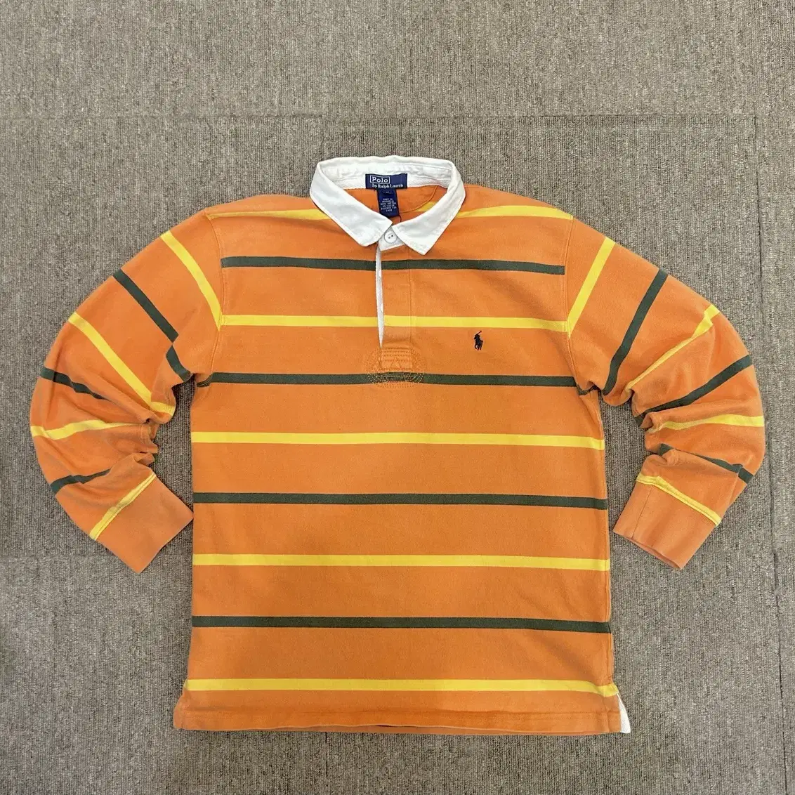 (L)Polo Ralph Lauren 폴로 랄프로렌 스트라이프 럭비 셔츠