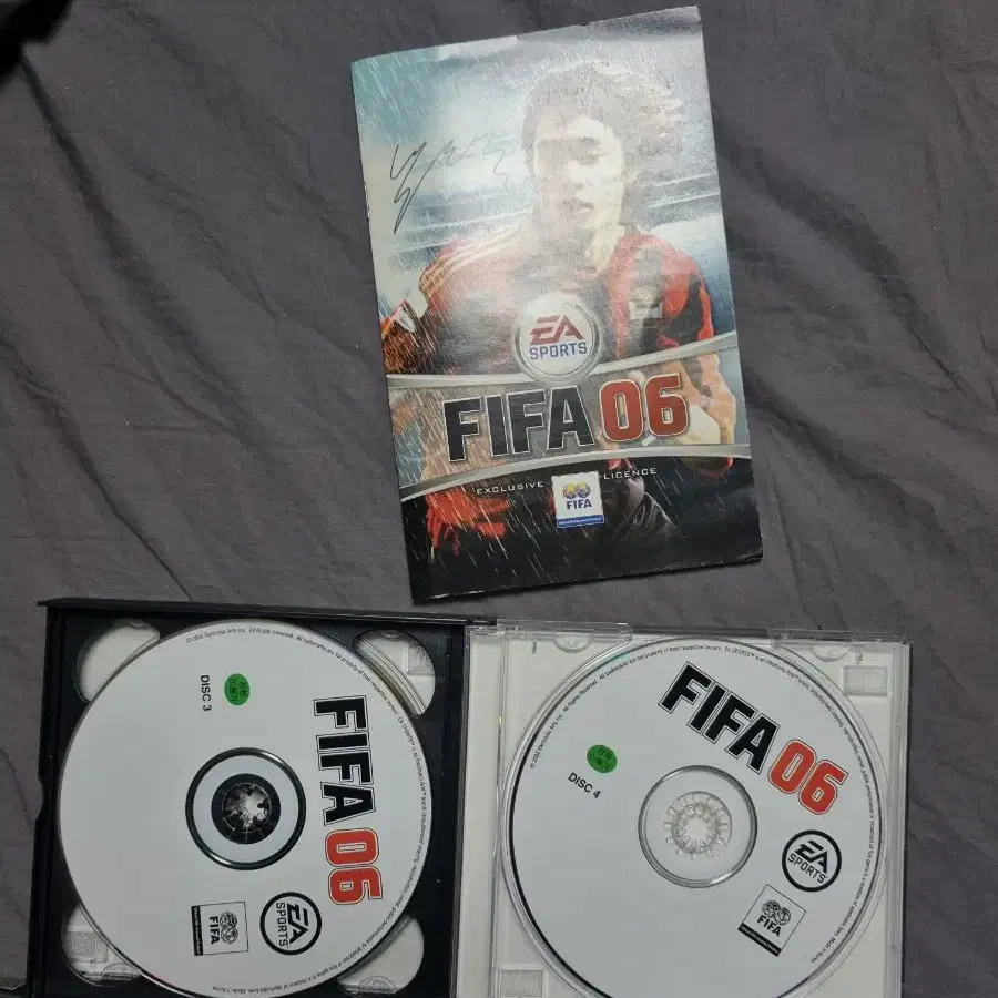 피파06 fifa06 (pc게임) cd 풀박스