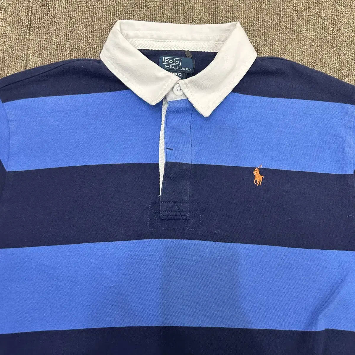 (XL)Polo Ralph Lauren 폴로 랄프로렌 스트라이프 럭비 셔