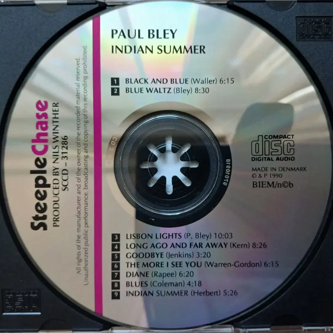 CD paul bley