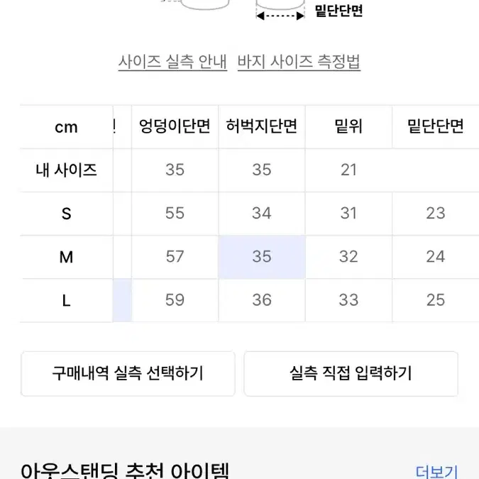 아웃스탠딩 30s 신치백 셀비지 인디고 L