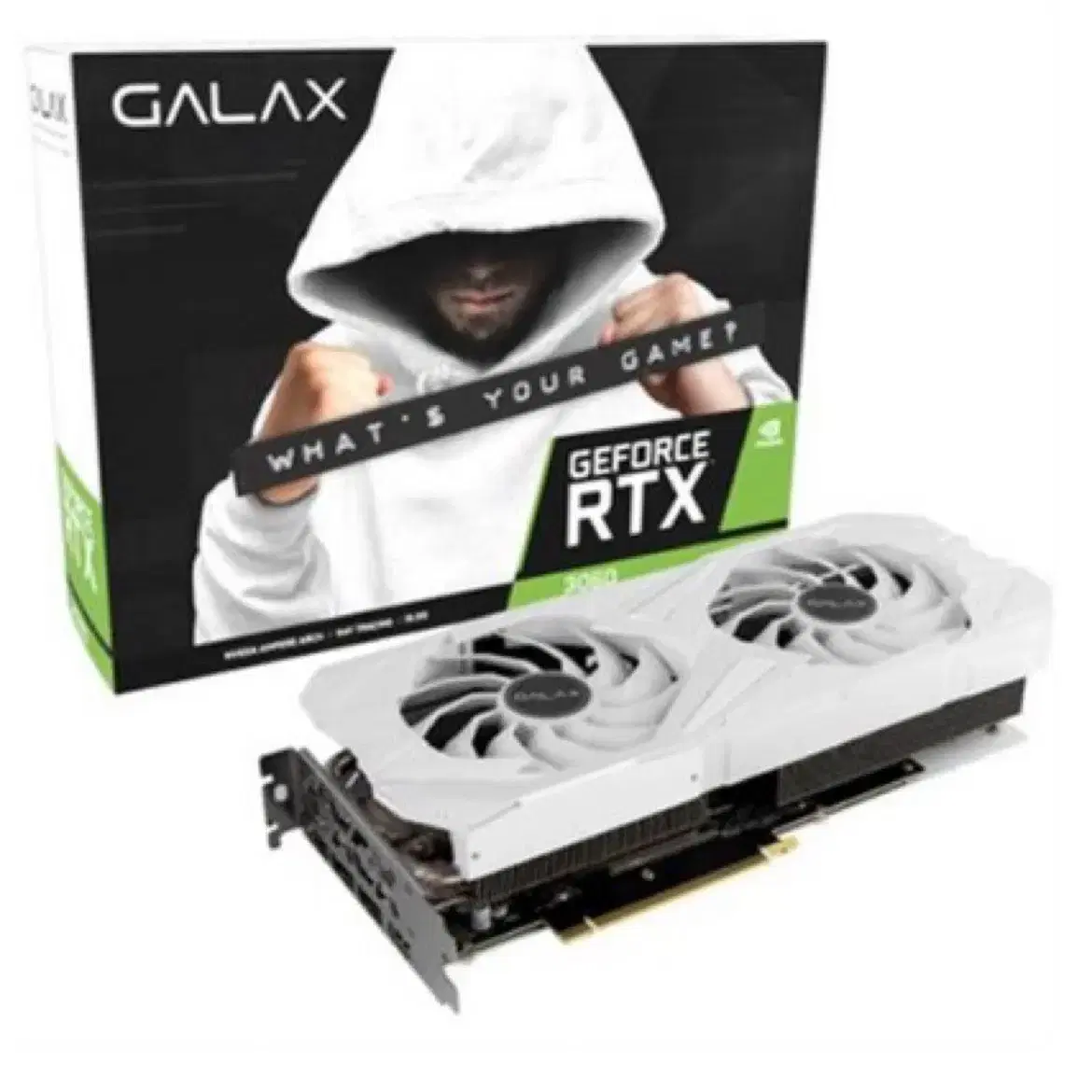 갤럭시 GALAX 지포스 RTX 3060 EX WHITE OC V2 D6