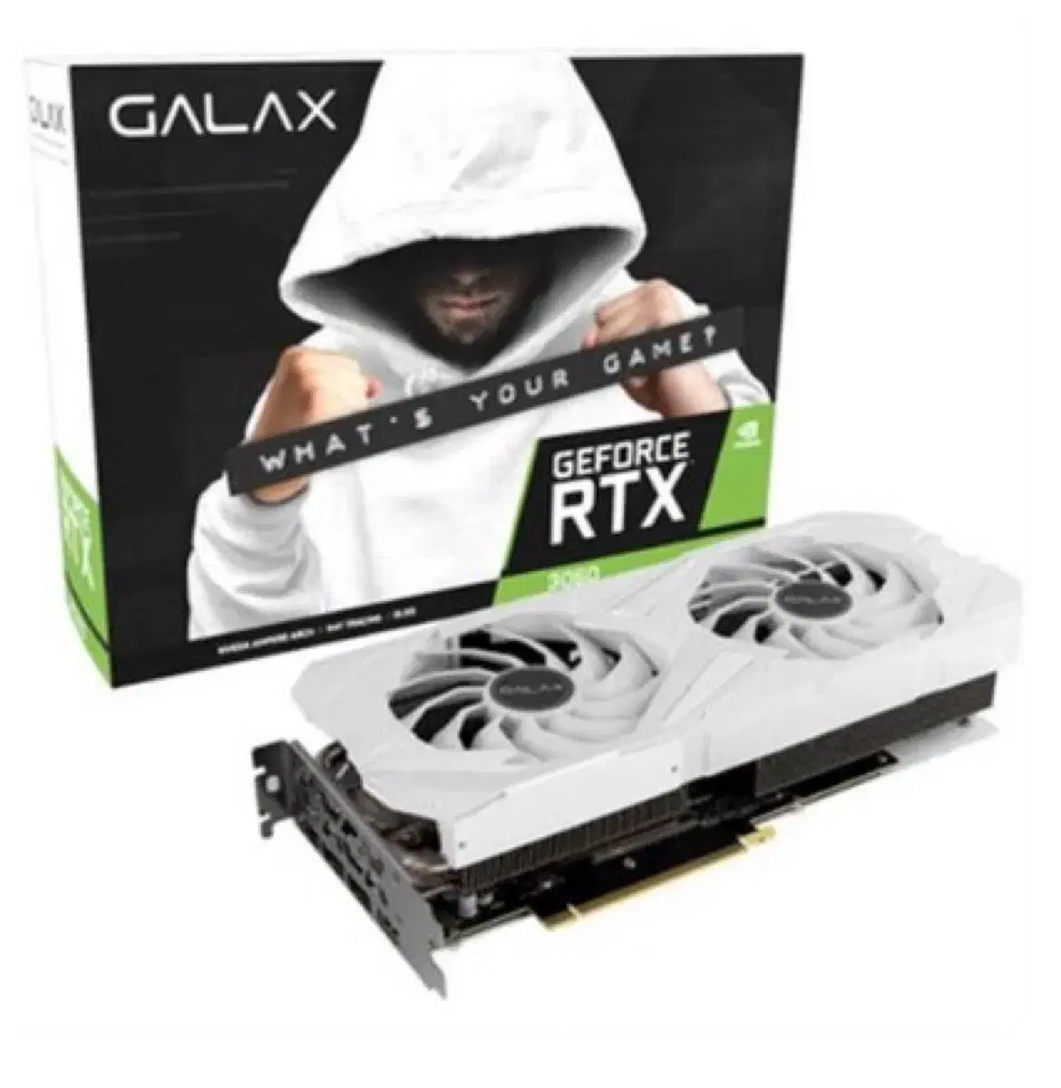 갤럭시 GALAX 지포스 RTX 3060 EX WHITE OC V2 D6