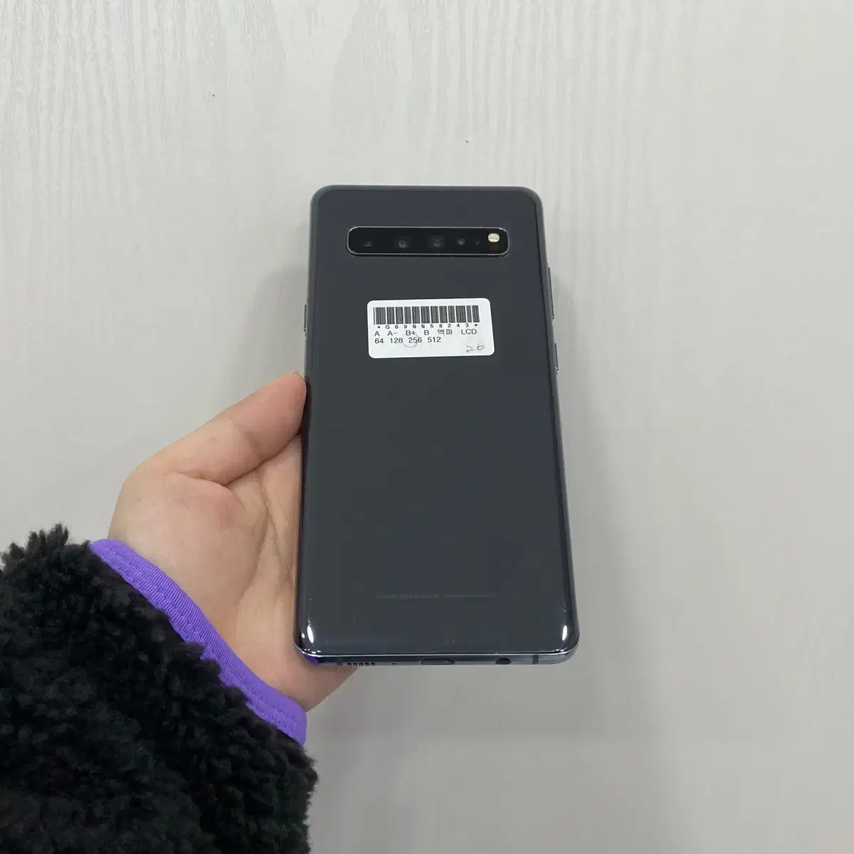 갤럭시S10 5G 블랙 256GB 부산 중고폰 팝니다 58243