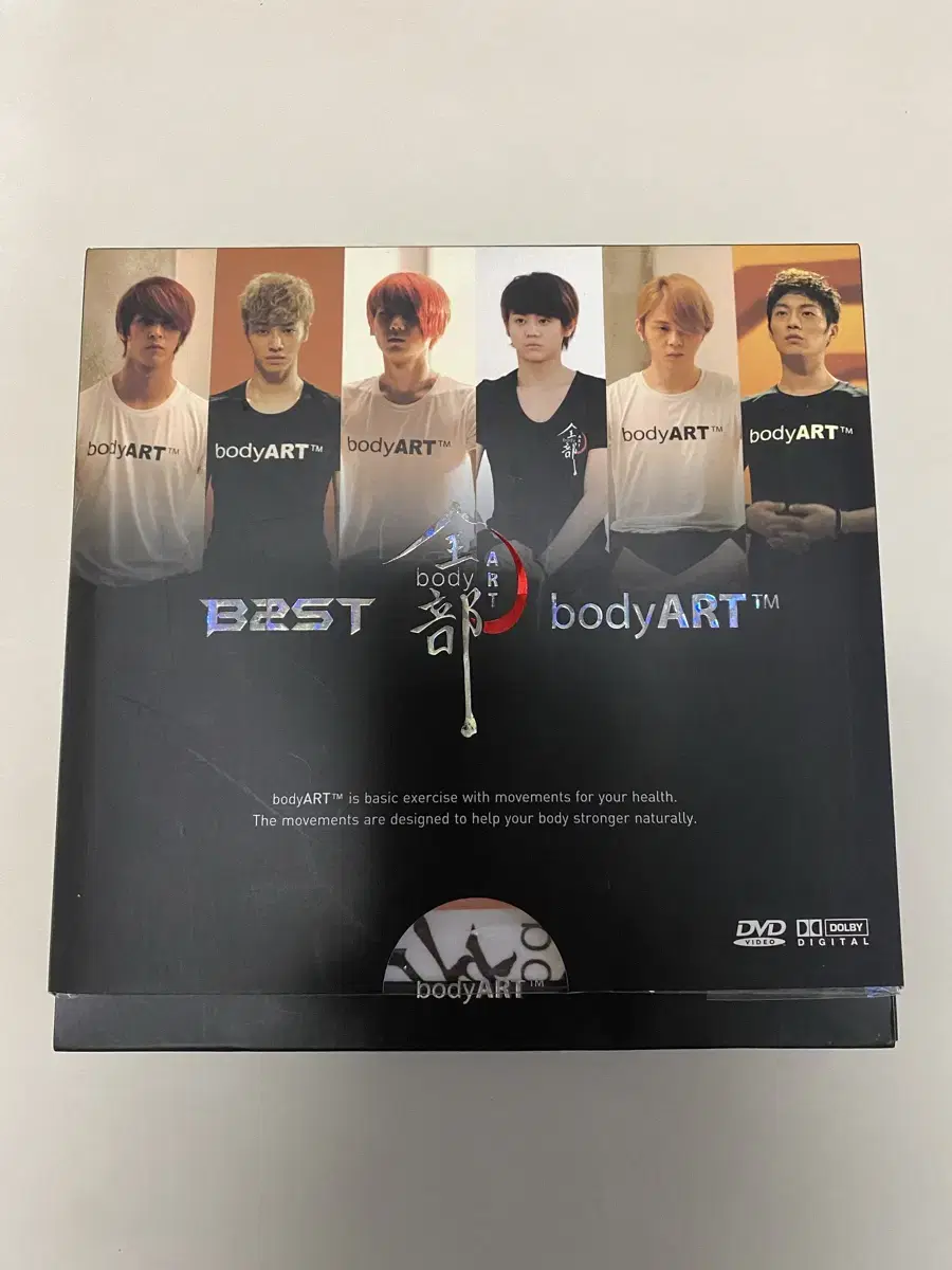 비스트(하이라이트) 바디아트 DVD