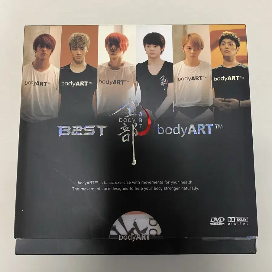 비스트(하이라이트) 바디아트 DVD