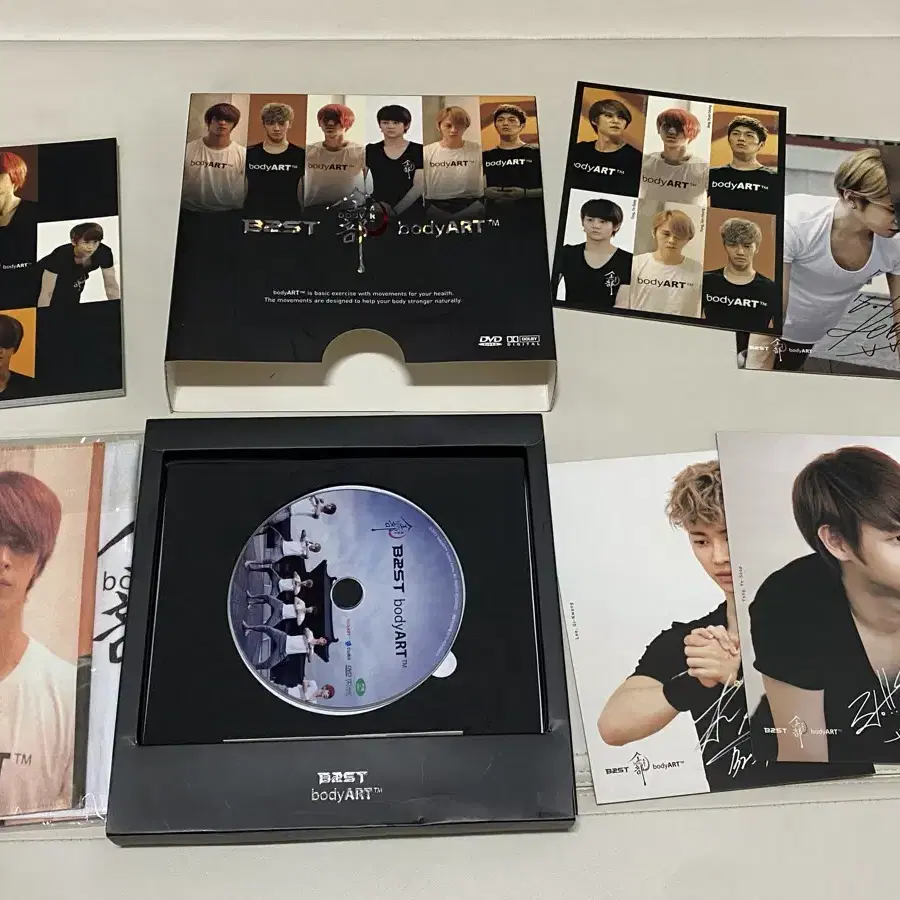 비스트(하이라이트) 바디아트 DVD