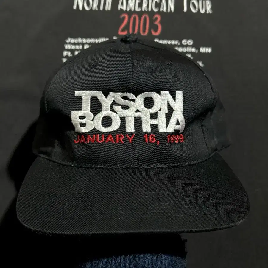 빈티지 1999s Tyson vs Botha 스냅백